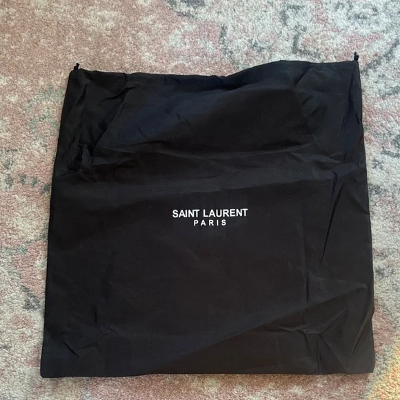 YSL Brown Suede Tote Bag - Picture 9 of 9